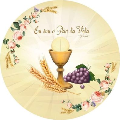 Tortenaufleger Heilige Kommunion Essbar Zuckermasse Tortenbild Deko Erstkommunion k08