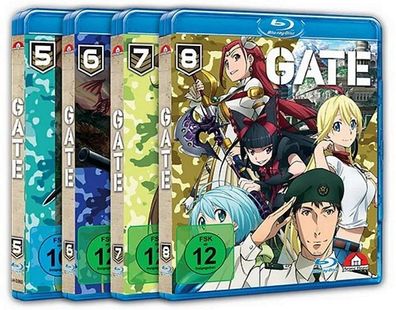 Gate - Staffel 2 - Vol.5-8 - Bundle - Blu-Ray - NEU