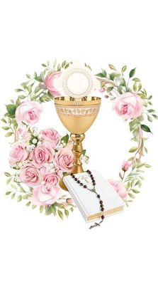 Tortenaufleger Heilige Kommunion Essbar Zuckermasse Tortenbild Deko Erstkommunion k10