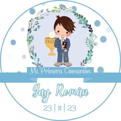 Tortenaufleger Heilige Kommunion Essbar Zuckermasse Tortenbild Deko Erstkommunion k15