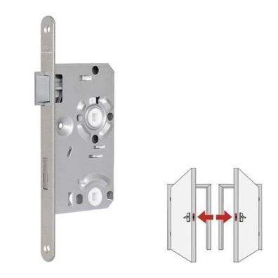 BKS 0215 Zimmertürschloss WC Einsteckschloss Klasse 1 Bad Schloss