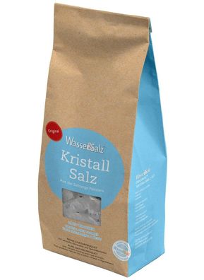 Original Punjab Kristallsalz - Halit Brocken - 1000g von Wasser&Salz