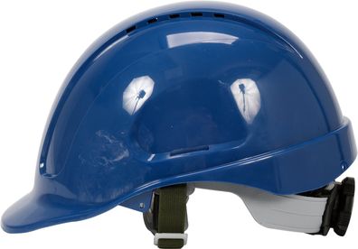 Casco di sicurezza in ABS ad alta compressione blu