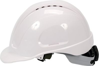 Casco di sicurezza bianco, alta compressione, ABS