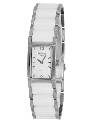 Boccia Titan Keramik Damenuhr 3201-01
