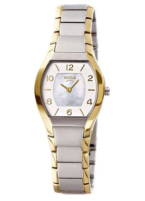 Boccia Damenuhr Titan Bicolor 3174-02