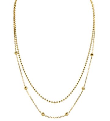 Boccia Schmuck Damenhalskette Titan Goldfarben 08066-02