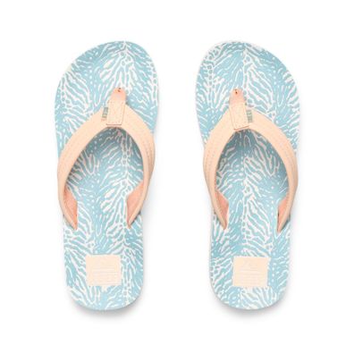 REEF Kids Flip Flop Kids Ahi peach/blue animal