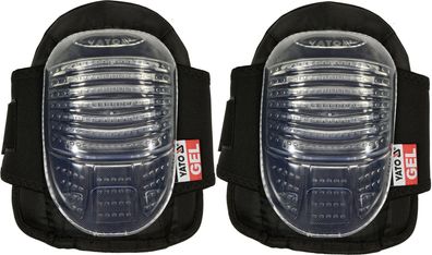 Gel-Knieschoner mit belüfteter Kunststoffkappe