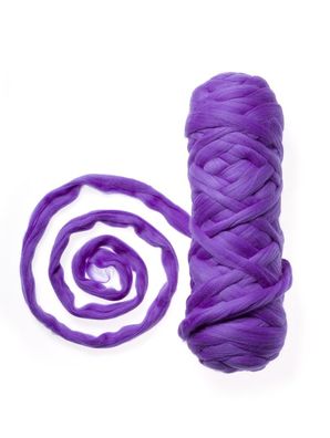 30 % Rabatt: 100 g FLYFEL®-tops Kammzug Merino 19,5 mic, mulesingfrei, lavendel