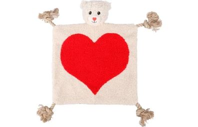 Hunde Spielzeug Knister Decke mit Herz