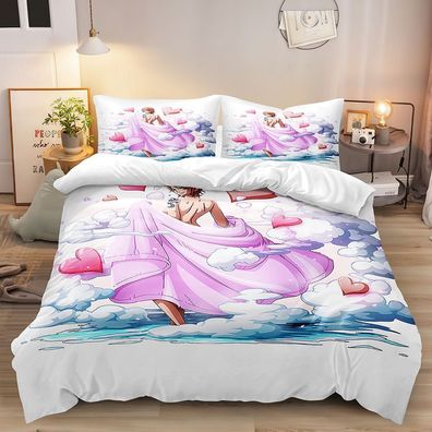 One Piece Nami 2tlg Bettwasche Bettwaschegarnitur Deckenbezug Kopfkissenbezug