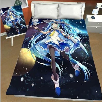 Miku Hatsune Vocaloid Anime Manga bettlaken betttucher Sheet Bedsheet