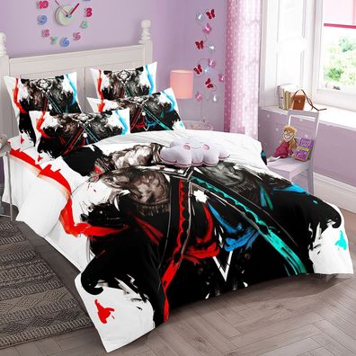 One Piece Zoro 2tlg Bettwasche Bettwaschegarnitur Deckenbezug Kopfkissenbezug