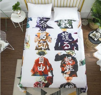 One Piece Attack on Titan Anime bettlaken betttucher Sheet Bedsheet Verdickung