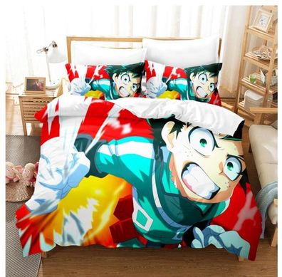 My Hero Academia 2tlg Bettwasche Bettwaschegarnitur Deckenbezug Kopfkissenbezug
