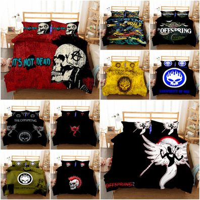 Punk R0ck Energy Bettbezug Kissenbezuge 2/3pcs Bettwasche-Set Single Double