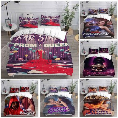 Fear Street The Prom Bettbezug Kissenbezuge 2/3pcs Bettwasche-Set Single Double