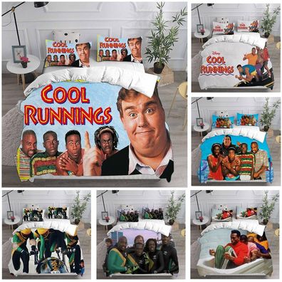 Cosplay Cool Runnings Derice Sanka 3D Bettbezug Bettwasche Set Kissenbezug