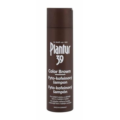 Plantur 39 Phyto-Coffein Color Brown 250ml - Shampoo for Women Colored