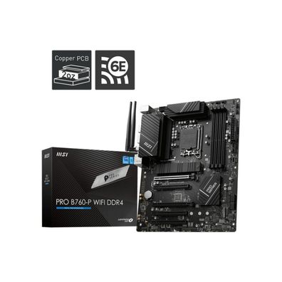 MB MSI PRO B760-P Wifi DDR4 (B760, 1700, TX, ntel)
