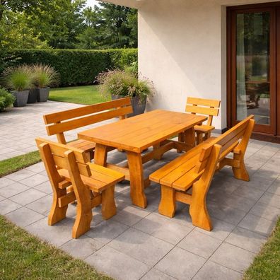 Gartensitzgruppe Garnitur Sitzgruppe GAZDA Gartenmöbel