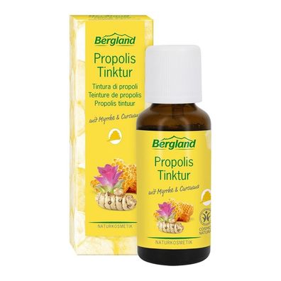 Bergland Naturkosmetik - Propolis Tinktur mit Myrrhe & Curcuma - 30 ml