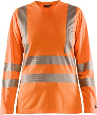 Blåkläder Damen Longsleeve High Vis UV Langarmshirt 34851013