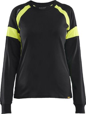 Blåkläder Damen Longsleeve Langarmshirt mit High Vis 35211030