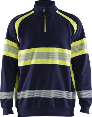 Blåkläder High Vis Sweatshirt Half-Zip 35531158