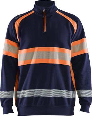 Blåkläder High Vis Sweatshirt Half-Zip 35531158