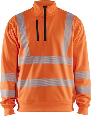Blåkläder High Vis Sweatshirt Half-Zip 35642538