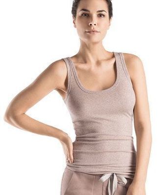 Tanktop Thompson Modal Kaschmir pink taupe soft atmungsaktiv pflegeleicht