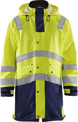 Blåkläder Arbeitsjacke High Vis Regenmantel Level 3 43262005