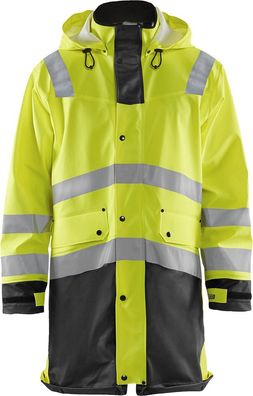 Blåkläder Arbeitsjacke High Vis Regenmantel Level 3 43262005