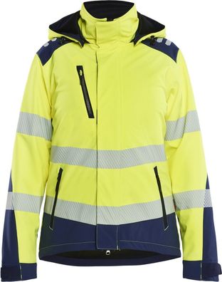 Blåkläder Damen Arbeitsjacke High Vis Softshell Winterjacke 44012513