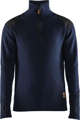 Blåkläder Wollsweater Half Zip 46301071