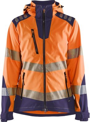 Blåkläder Damen Arbeitsjacke High Vis Softshell Jacke 47912513