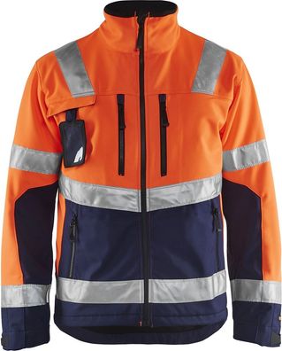 Blåkläder Arbeitsjacke High Vis Softshell Jacke 49002517