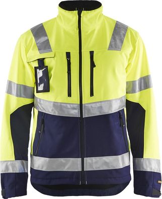 Blåkläder Arbeitsjacke High Vis Softshell Jacke 49002517