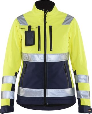 Blåkläder Damen Arbeitsjacke High Vis Softshell Jacke 49022517