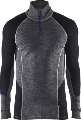 Blåkläder Unterhemd Half-Zip WARM 100% Merino 48991732