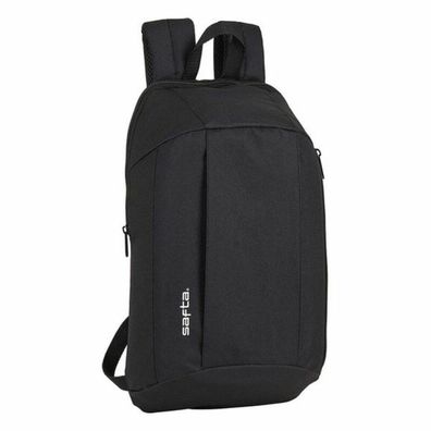 Lässiger Rucksack Safta Schwarz