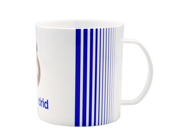 Real Madrid Mikrowellentasse 340 ml Becher aus Polypropylen 9,5 × 10 × 8 cm