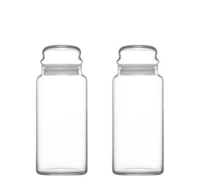 LAV Sera Aufbewahrungsdose 2er Set 1400 ml, Glasbehälter - luftdicht & stilvoll