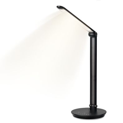 Qware LED Schreibtischlampe Ottawa faltbar mit USB Anschluss