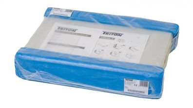Triton 19Zoll Wandschrank 9HE 395mm 1-teilig zerlegbar Glastür