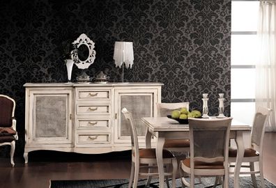 Kommode Sideboard Kommoden Anrichte Massiv Holz Schränke Italien Schrank Möbel