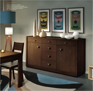 Kommode Sideboard Schrank Luxus Kommoden Schrank Regal Möbel Holzschrank Italy