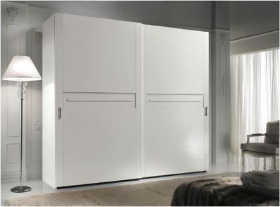 Kleiderschrank Schiebetüren Schlafzimmer Schrank Wand Schränke Holz Spiegel Neu